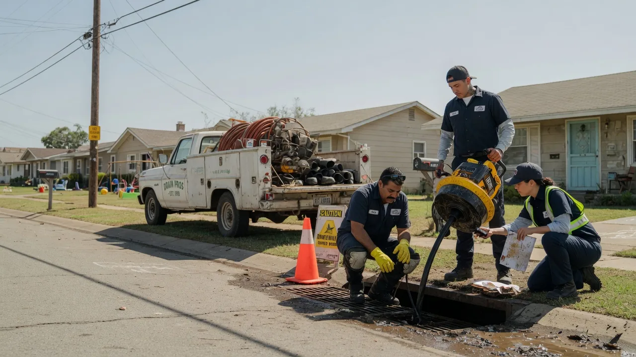 Drain Cleaning in Yantis, TX near me